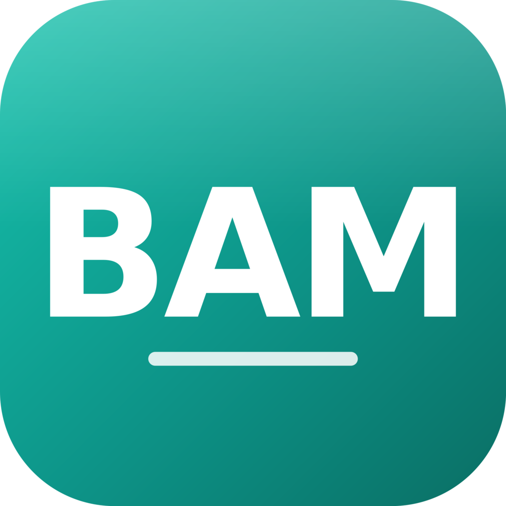 BAM — bestappsmade logo
